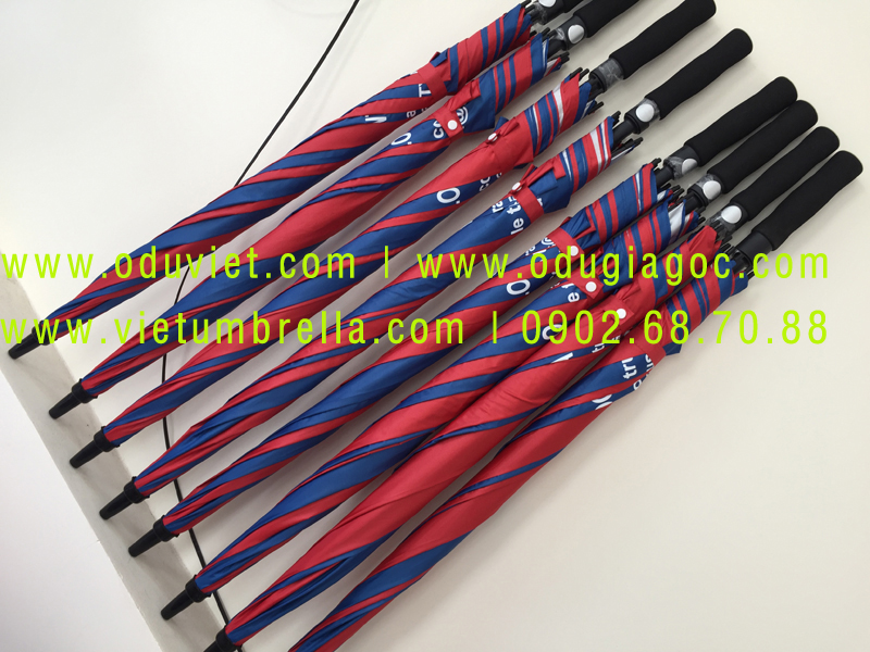 xưởng sản xuất ô dù cầm tay in logo quảng cáo